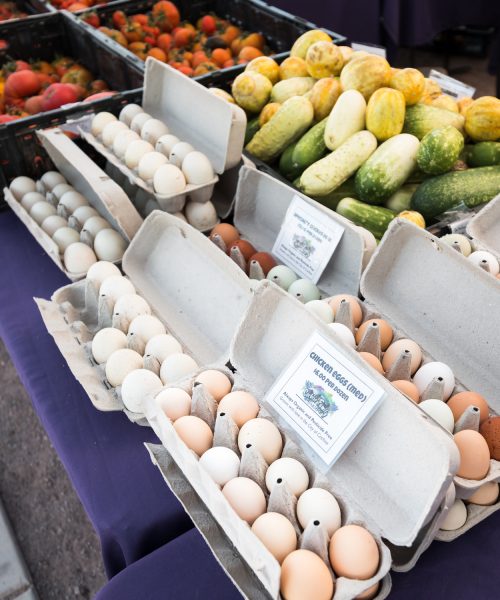 organic eggs tucson farmers market